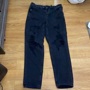 Black mom jeans